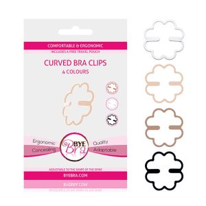 BYE BRA - Accessories BH-Clips, ergonomisch en opvouwbaar, 4 stuks BYE BRA - Accessories BH-Clips, ergonomisch en opvouwbaar, 4 stuks - Afbeelding 3