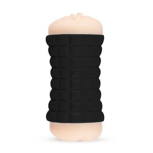 Womanvibe Double Gumy Masturbator met twee openingen, TPR en siliconen omhulsel Womanvibe Double Gumy Masturbator met twee openingen, TPR en siliconen omhulsel - Afbeelding 3