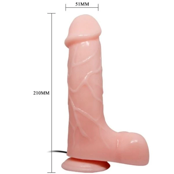 Baile Natuurlijke Realistische Vibrator met Zuignap