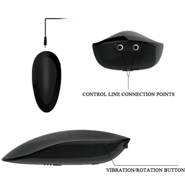 Baile Oliver Realistische Vibrator met Rotatiefunctie en Zuignap