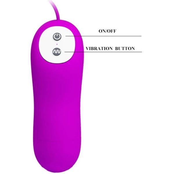 FUN Toys Pretty Love Irma Dubbeltrillend ei met afstandsbediening FUN Toys Pretty Love Irma Dubbeltrillend ei met afstandsbediening