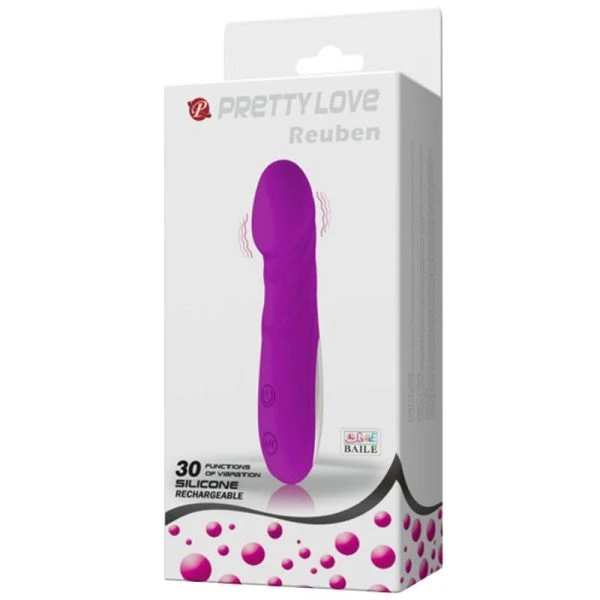 FUN Toys Pretty Love Smart Mini Vibrator Reuben met 30 functies, siliconen