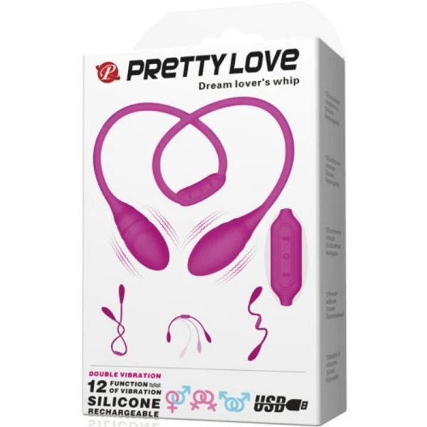 FUN Toys Pretty Love Unisex-Vibratiezweep met 12 standen, oplaadbaar