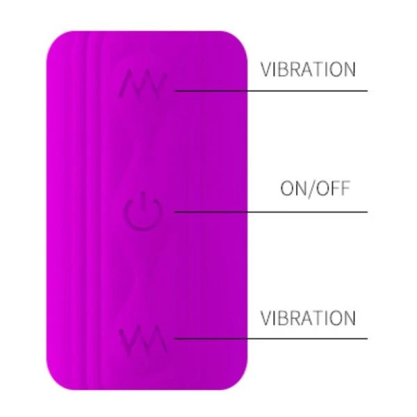 FUN Toys Pretty Love Dream Lovers Whip 2 opzetvibrator met 12 standen