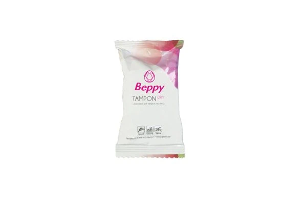 Beppy Soft-Comfort Tampons without String 8 Pieces for Sports, Swimming and Sex