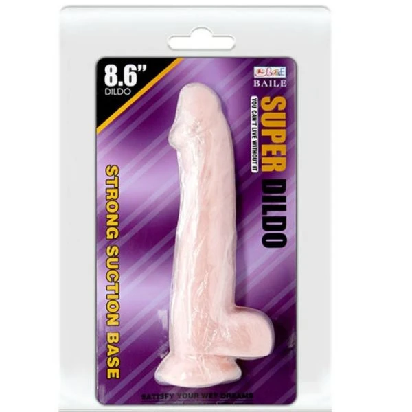 Baile Dildos Super realistische dildo met zuignap, TPR