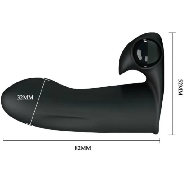 FUN Toys Pretty Love Adonis-Vingervibrator van siliconen