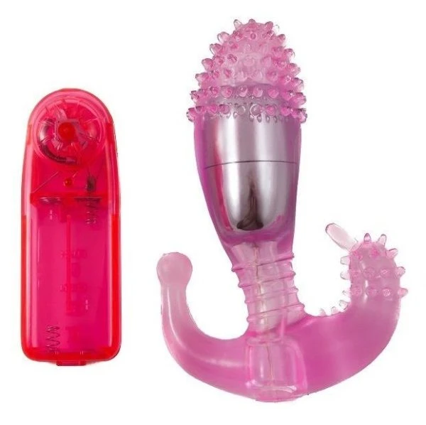 Baile Ripple Vaginale en Anale Stimulator met Trilling Baile Ripple Vaginale en Anale Stimulator met Trilling