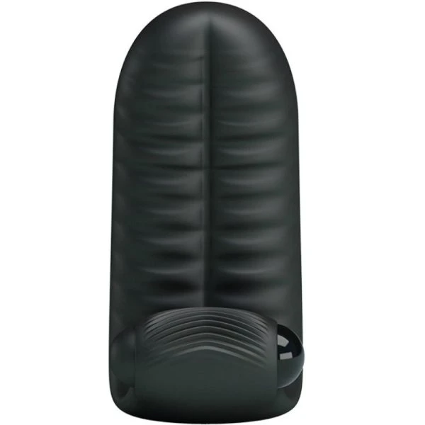 FUN Toys Pretty Love Abbott Vingerdildo Vibrator met Nopjes, zwart