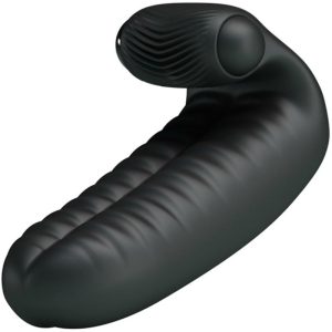 FUN Toys Pretty Love Abbott Vingerdildo Vibrator met Nopjes, zwart FUN Toys Pretty Love Abbott Vingerdildo Vibrator met Nopjes, zwart - Afbeelding 3