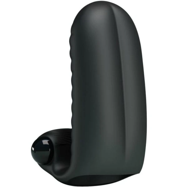 FUN Toys Pretty Love Abbott Vingerdildo Vibrator met Nopjes, zwart