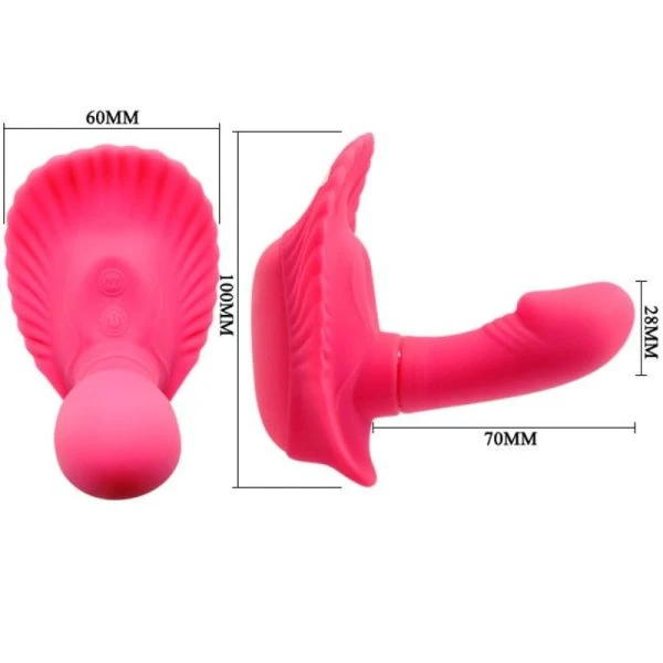 Remote Control Pretty Love Flirtation G-Puntvibrator met 30 Modi Remote Control Pretty Love Flirtation G-Puntvibrator met 30 Modi