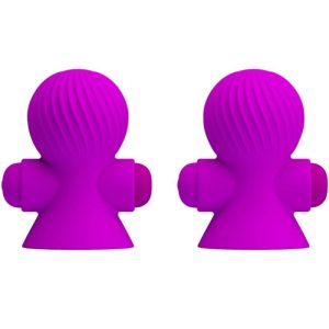 FUN Toys Pretty Love Opgelegde Vibrator Nippelstimulatoren 12M Paars FUN Toys Pretty Love Opgelegde Vibrator Nippelstimulatoren 12M Paars - Afbeelding 1