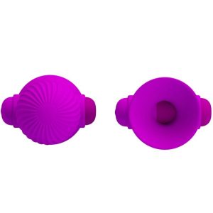 FUN Toys Pretty Love Opgelegde Vibrator Nippelstimulatoren 12M Paars FUN Toys Pretty Love Opgelegde Vibrator Nippelstimulatoren 12M Paars - Afbeelding 3