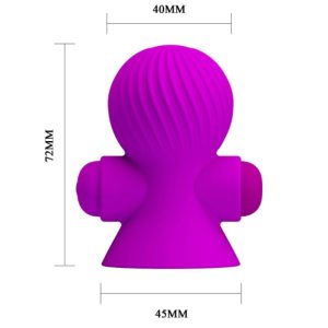 FUN Toys Pretty Love Opgelegde Vibrator Nippelstimulatoren 12M Paars FUN Toys Pretty Love Opgelegde Vibrator Nippelstimulatoren 12M Paars - Afbeelding 6