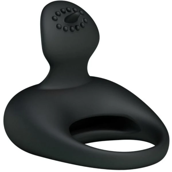 FOR HIM Pretty Love Vibrerende ring met tongetje van siliconen
