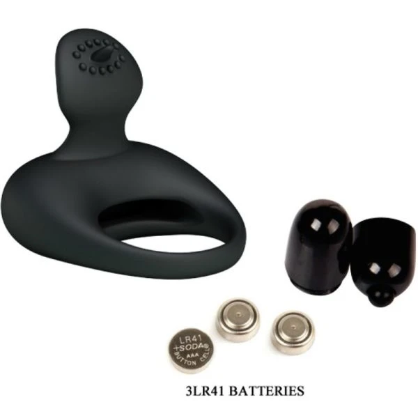 FOR HIM Pretty Love Vibrerende ring met tongetje van siliconen