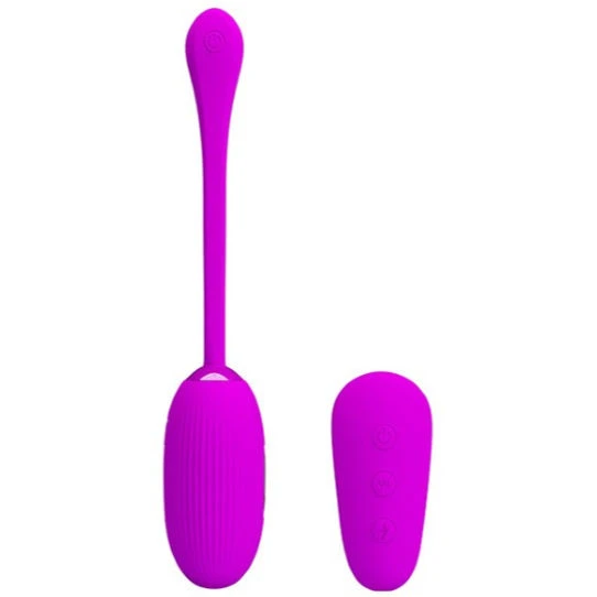 Pretty Love Shock Spass Vibro-ei met Elektroschok en Afstandsbediening