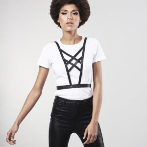 Bijoux Indiscrets Maze Harness met uitsnede, zwart Bijoux Indiscrets Maze Harness met uitsnede, zwart - Afbeelding 3