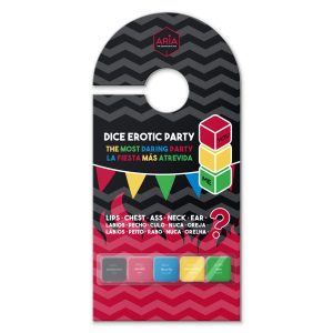 Aria Erotisch dobbelspel voor feestjes, handleiding in drie talen Aria Erotisch dobbelspel voor feestjes, handleiding in drie talen - Afbeelding 1
