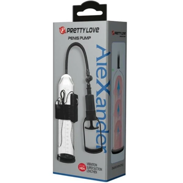 FOR HIM Pretty Love Erectiepomp met Vibratie voor Beginners FOR HIM Pretty Love Erectiepomp met Vibratie voor Beginners