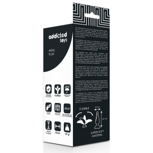Addicted Toys Anaalplug van TPR voor beginners en gevorderden Addicted Toys Anaalplug van TPR voor beginners en gevorderden - Afbeelding 4