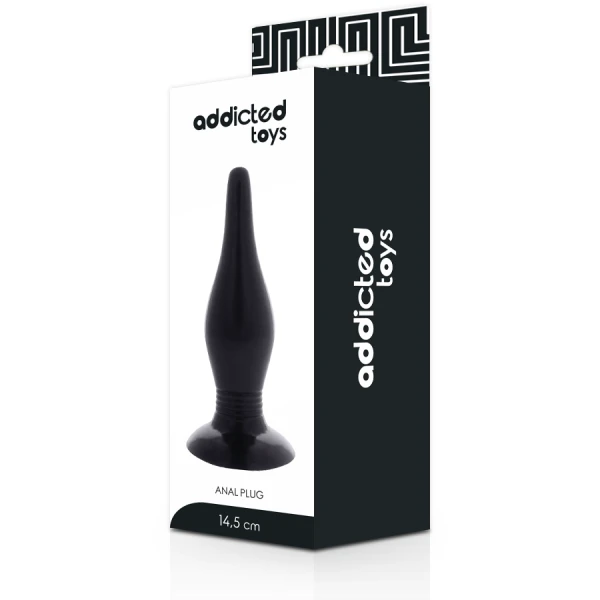 Addicted Toys Anaalplug van TPR voor beginners en gevorderden