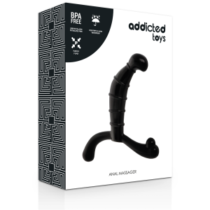 Addicted Toys Prostatastimulator Anaalplug van TPR, 11,3 cm lengte, zwart Addicted Toys Prostatastimulator Anaalplug van TPR, 11,3 cm lengte, zwart - Afbeelding 3