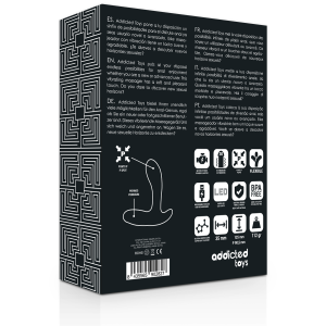 Addicted Toys Analvibrator met dubbele motor, zwart, 12,5 cm Addicted Toys Analvibrator met dubbele motor, zwart, 12,5 cm - Afbeelding 5