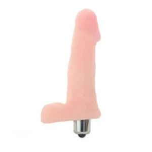 Baile Vibrators Naturvibrator Slik Pleasure Love Clone met Testikels