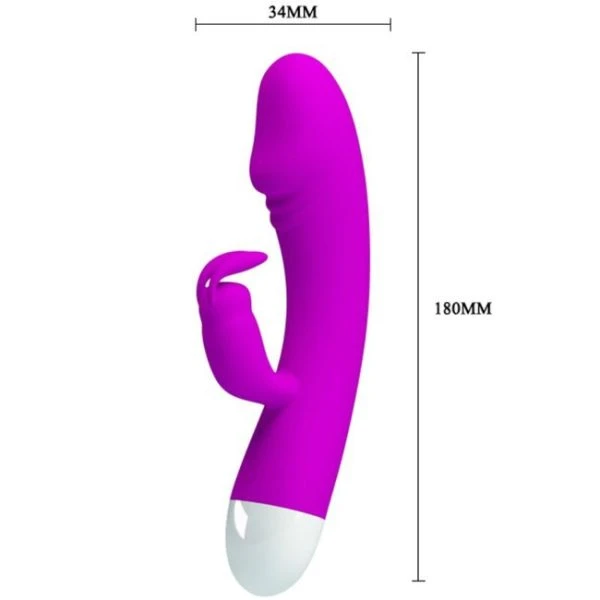 High Tech Pretty Love Smart Will Vibrator 30 Modi, konijnenvibrator van siliconen