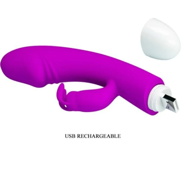High Tech Pretty Love Smart Will Vibrator 30 Modi, konijnenvibrator van siliconen