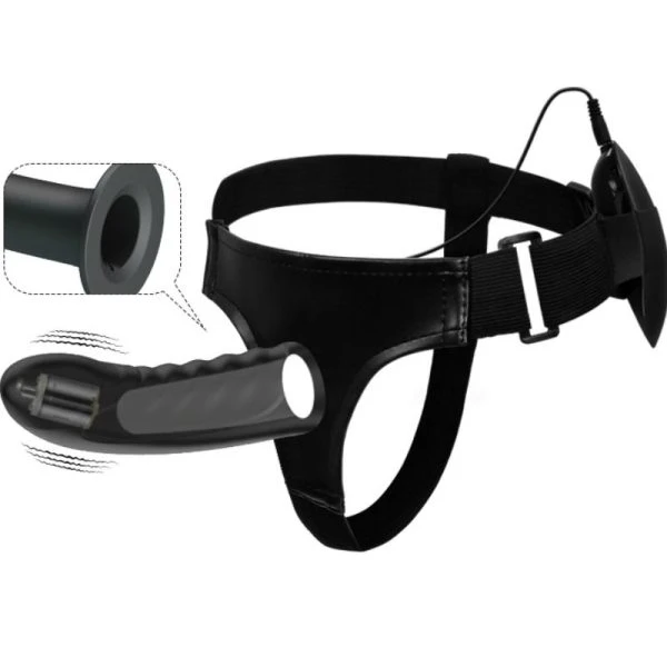 Harness Collection Pretty Love Marvin Strap-on Vibrator mit Hohldildo