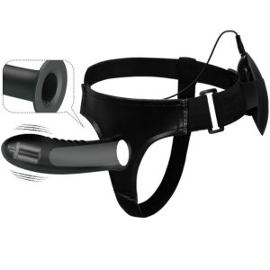Harness Collection Strap-on-Vibrator Myron mit Hohldildo Harness Collection Strap-on-Vibrator Myron mit Hohldildo – Bild 5