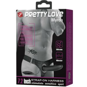 Harness Collection Strap-on-Vibrator Myron mit Hohldildo Harness Collection Strap-on-Vibrator Myron mit Hohldildo – Bild 6