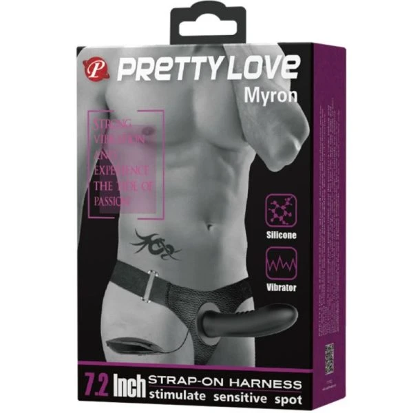 Harness Collection Strap-on-Vibrator Myron mit Hohldildo Harness Collection Strap-on-Vibrator Myron mit Hohldildo