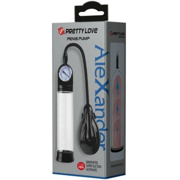 FOR HIM Pretty Love Alexander Penispumpe mit Manometer