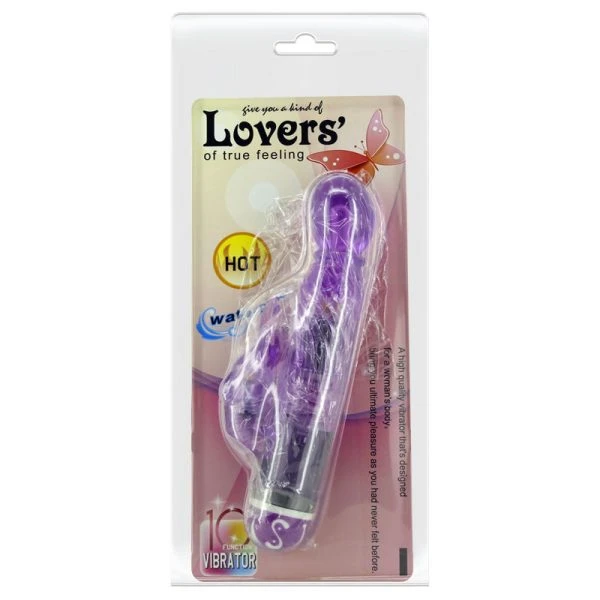 Baile Vibrators Multispeedvibrator met Fliederstimulator, paars