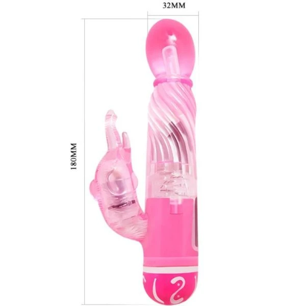 Baile Vibrators Multispeedvibrator met Fliederstimulator, paars