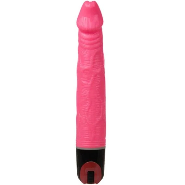 Baile Natuurvibrator met aderstructuur en meervoudige snelheid, roze