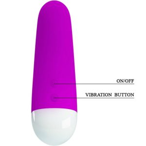FUN Toys Pretty Love Luther Minivibrator met 30 trillingsstanden, siliconen FUN Toys Pretty Love Luther Minivibrator met 30 trillingsstanden, siliconen - Afbeelding 4