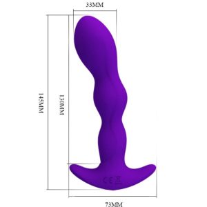 Anal Toys Pretty Love Anal Massager 12 Vibratiemodi Paars Anal Toys Pretty Love Anal Massager 12 Vibratiemodi Paars - Afbeelding 5