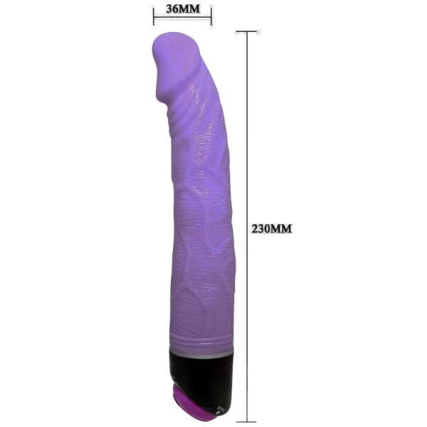 Baile Naturvibrator Adour Club Realistisch 23 cm Flieder Baile Naturvibrator Adour Club Realistisch 23 cm Flieder