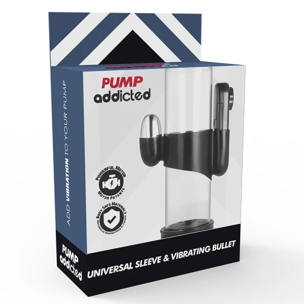 Pump Addicted vibrerende bal voor penis pomp