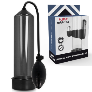 Pump Addicted RX3 Penispumpe schwarz, 23 cm einführbare Länge Pump Addicted RX3 Penispumpe schwarz, 23 cm einführbare Länge - Afbeelding 1