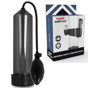 Pump Addicted RX3 penis pump black, 23 cm insertable length