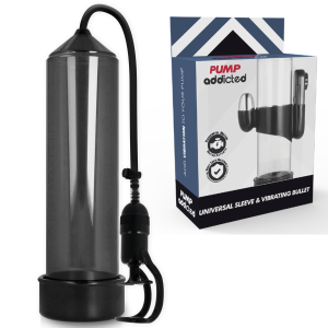 Pump Addicted RX5 Penispomp met vacuümsysteem, zwart Pump Addicted RX5 Penispomp met vacuümsysteem, zwart - Afbeelding 1