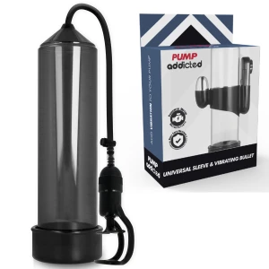 Pump Addicted RX5 Penispumpe mit Vakuumsystem, schwarz