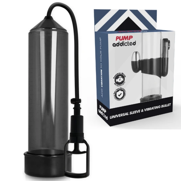 Pump Addicted RX7 Penispumpe schwarz mit Vakuumsystem