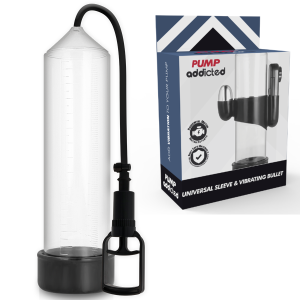 Pump Addicted Transparante Vibrator RX7 Penispomp Pump Addicted Transparante Vibrator RX7 Penispomp - Afbeelding 1